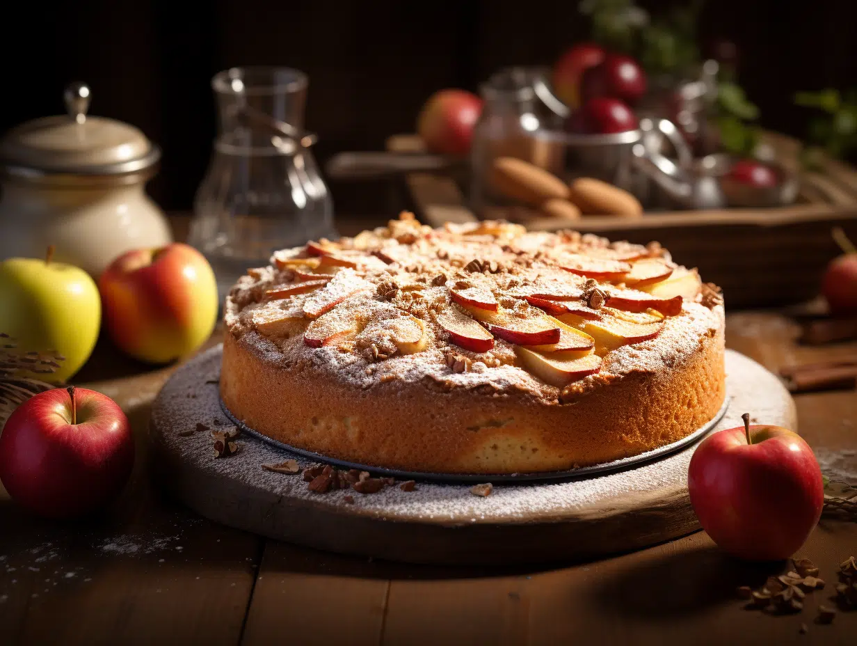 Recette gâteau aux pommes : sans beurre, sucre ni gluten