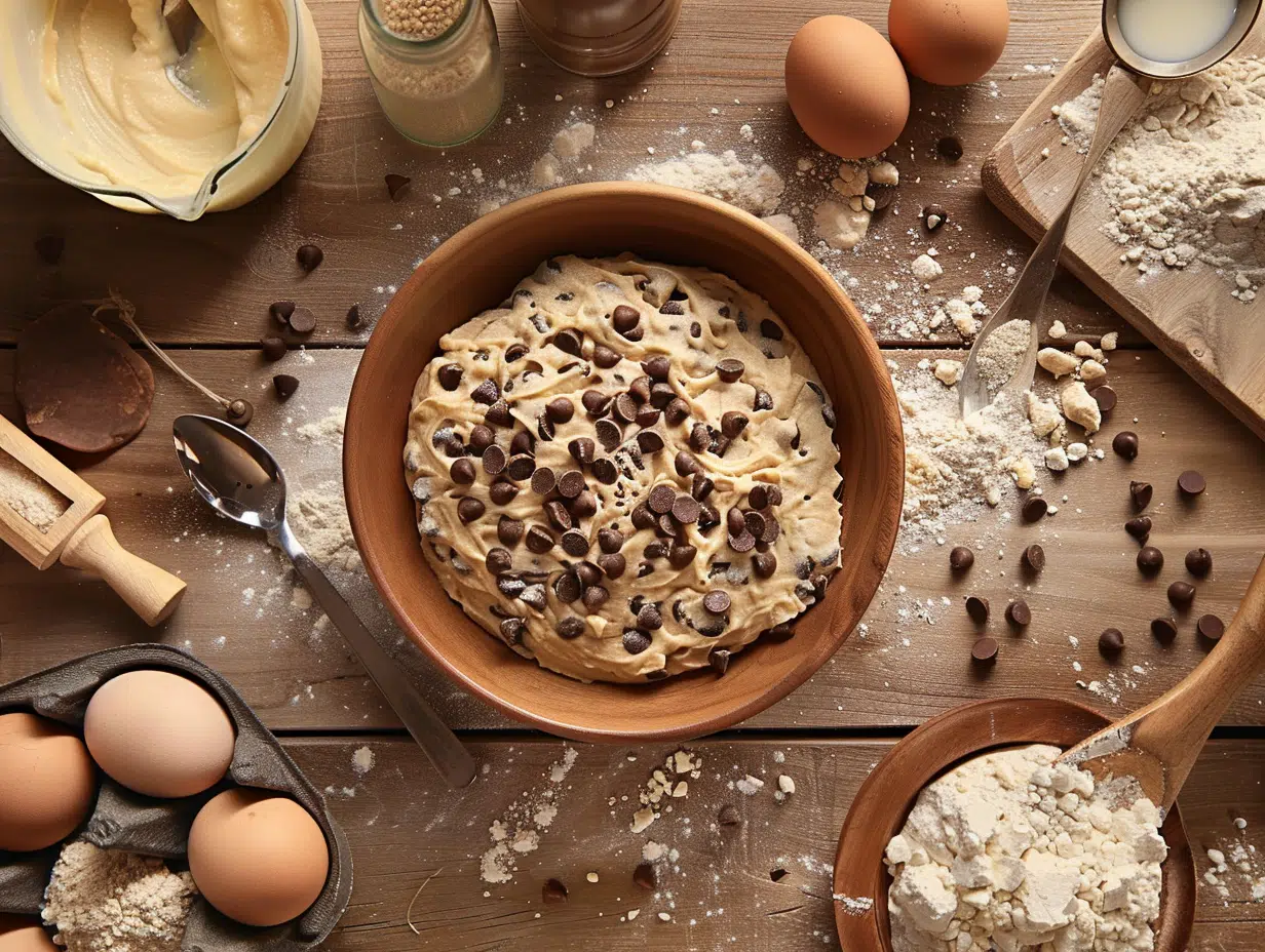 Le délice brut : secrets d’une pâte à cookie crue inégalée