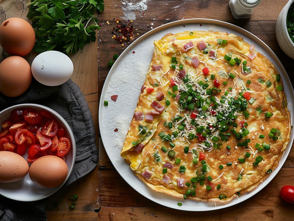 omelette protéines