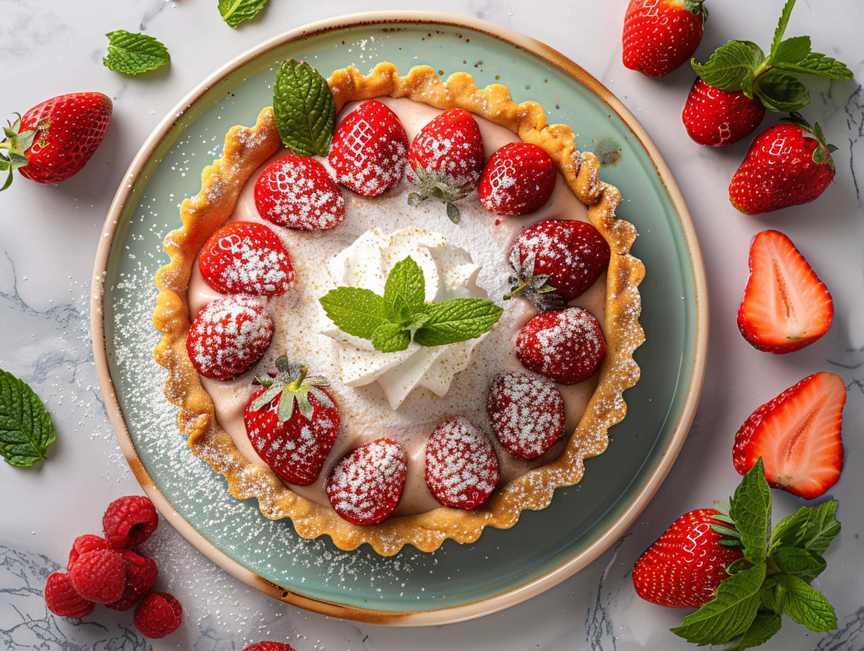 tarte fraises