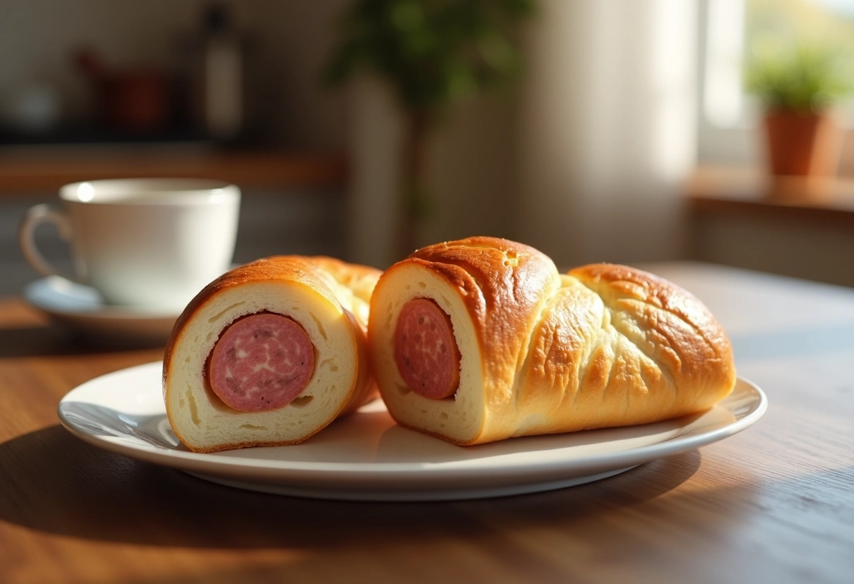 brioche saucisse