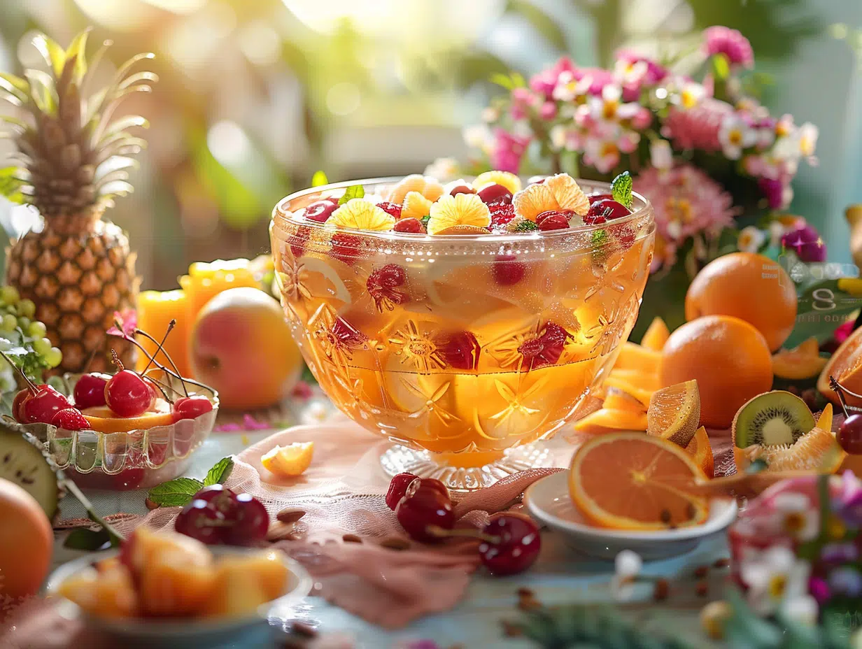 Recette punch planteur grande quantité : préparation festive pour 20-25 invités