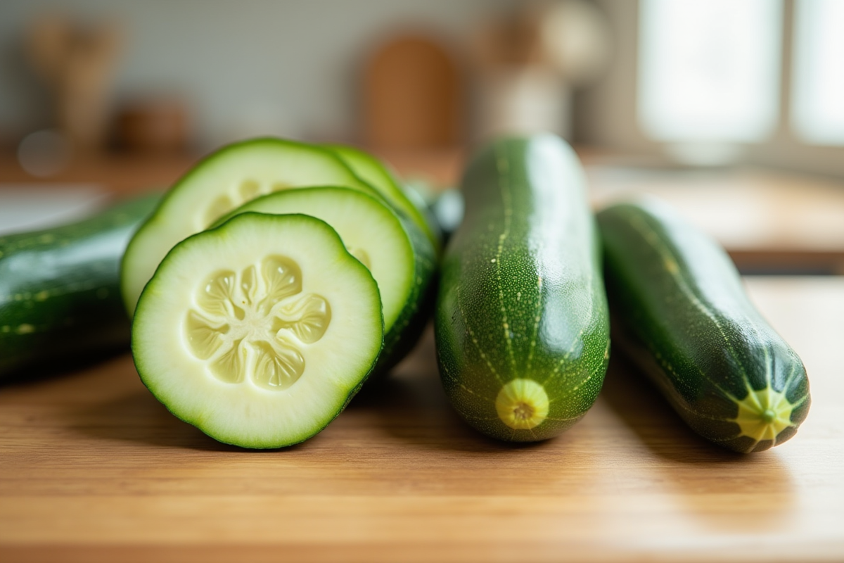 Concombre ou courgette : lequel convient le mieux à votre recette ?
