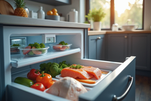 Cuisine : régler la température du congélateur pour une meilleure conservation