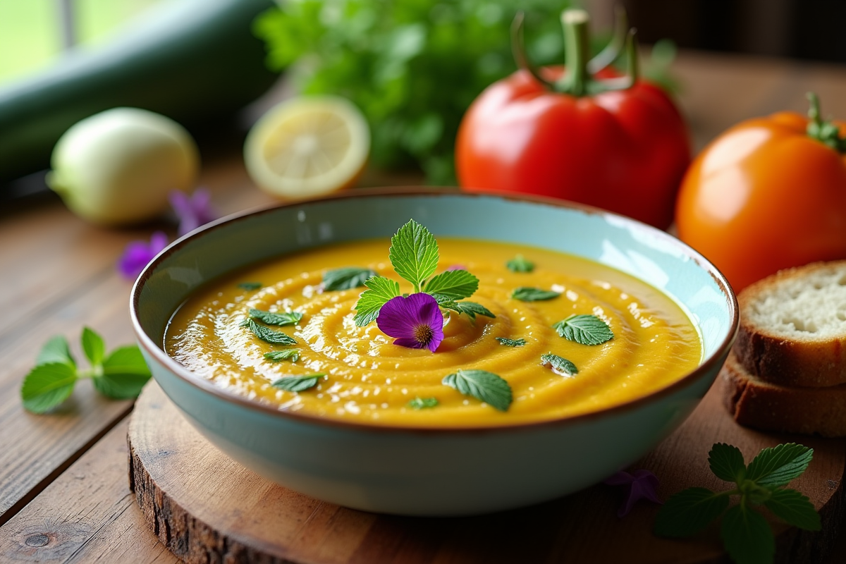 Cuisine végétarienne : le gaspacho de courgette en 5 versions