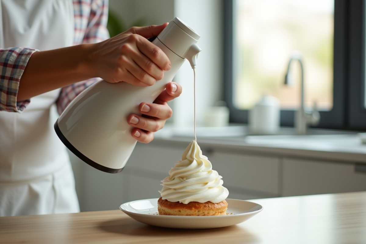 Problème crème fouettée : solution pour bouteille défectueuse