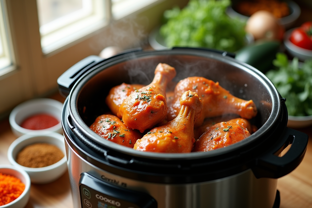 poulet marinade
