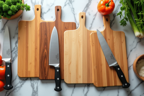 Meilleur bois pour la planche à découper : conseils et astuces