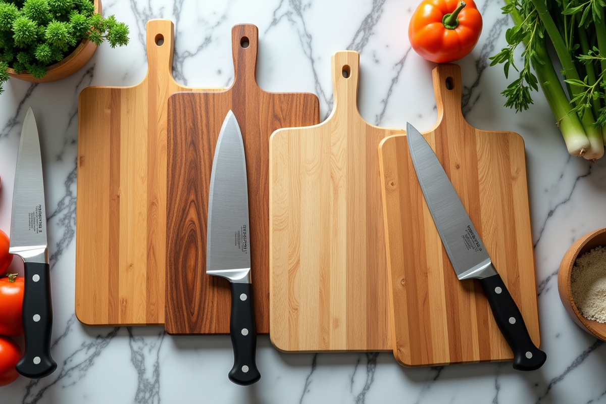 Meilleur bois pour la planche à découper : conseils et astuces