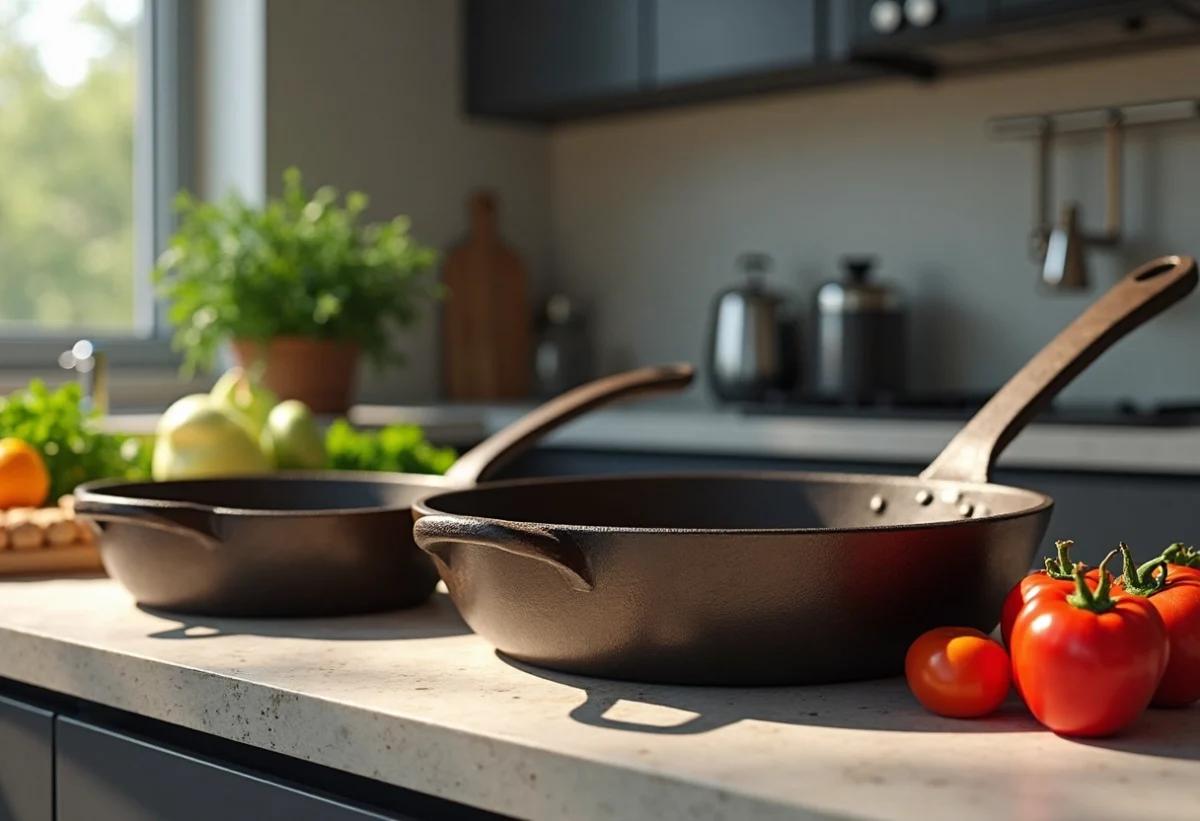 Comparatif fonte vs fer : Quel matériau est le meilleur pour cuisiner ?