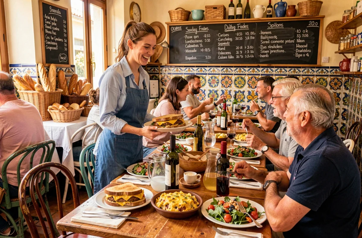 Ambiance conviviale et cuisine généreuse au restaurant La P'tite Fringale à Toulon