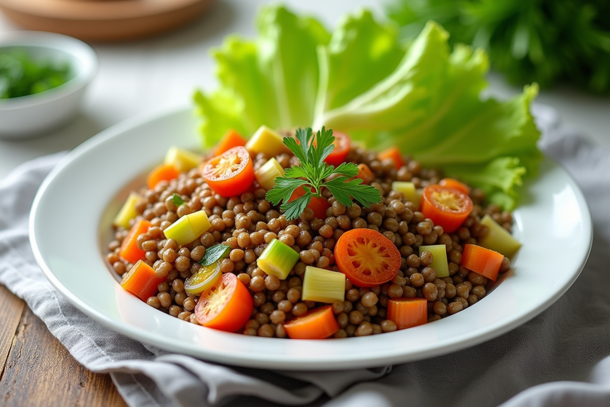 Recettes végétariennes faciles à base de légumes en L