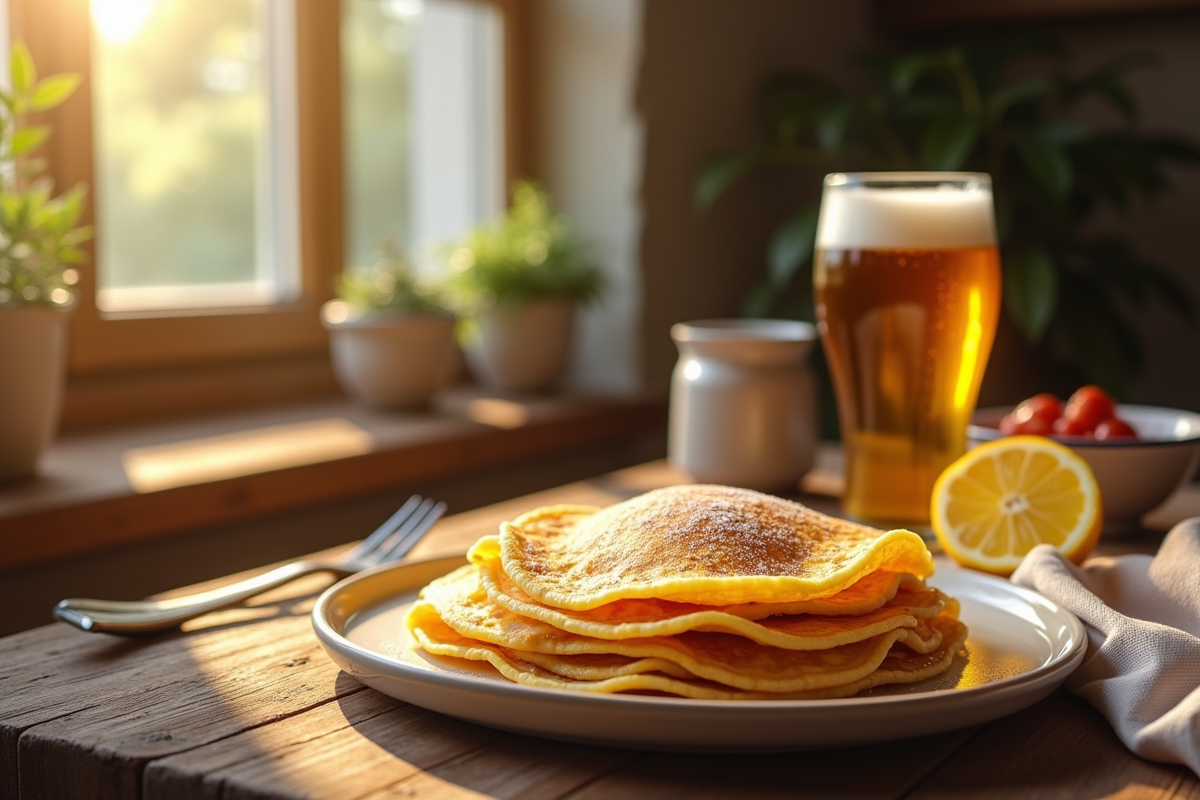 Crêpe et bière : une tradition gourmande à réinterpréter chez soi
