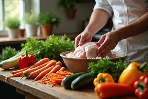 Comment choisir vos légumes pour un poulet savoureux ?